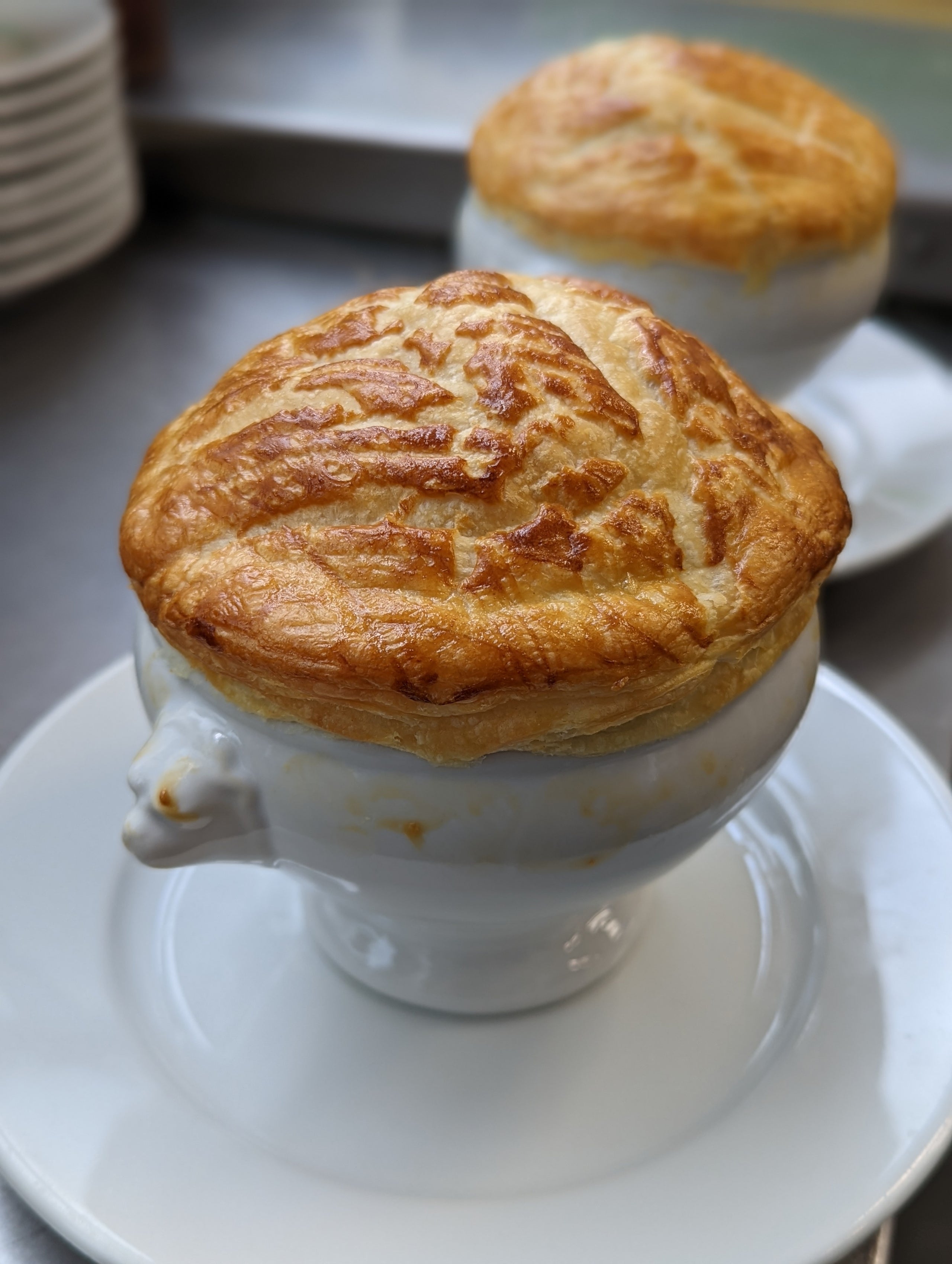 Lobster Bisque with Puff Pastry Hong Kong Choi 港飲港食